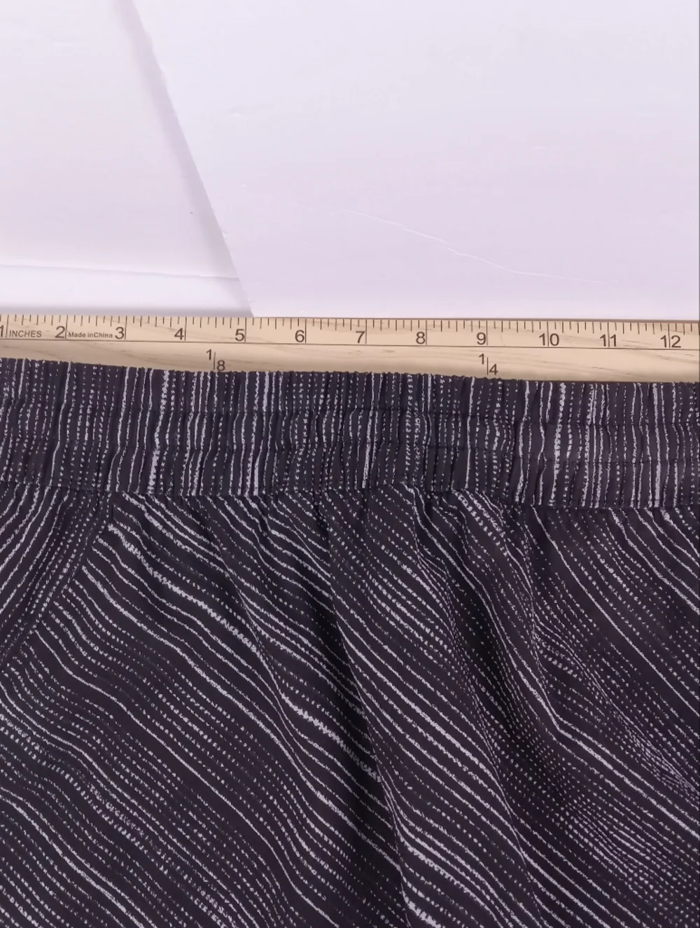 Athleta Arrival Skirt Womens 4 Amara Black Stripe Casual Comfort Office Pockets